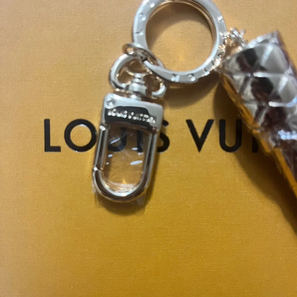 LV Red Lipstick Purse Charm/Keychain - Picture 3 of 4